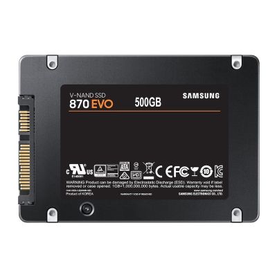 5. Samsung 870 EVO 500 GB 2,5" SATA III SSD