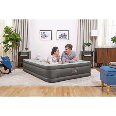 2. Bestway 69050 / 23 Luftmatratze Doppelmatratze Grau, Weiß Unisex