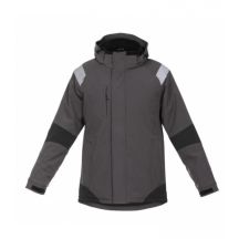 Softshell-Jacke Atlanta Schwarz/Grau XL