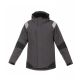 Softshell-Jacke Atlanta Schwarz/Grau XL