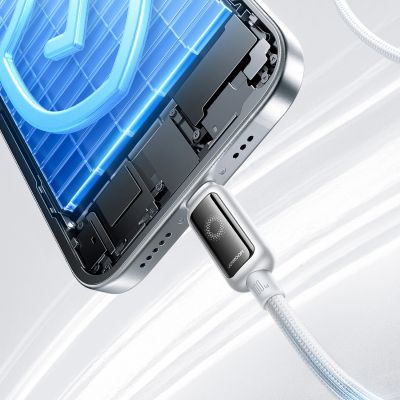 11. Joyroom S-A55 StarFlight 100W USB-C - USB-C-Kabel 1,2 m - Weiß