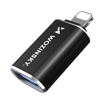 4. Wozinsky WALA-01 Lightning auf USB-A OTG Adapter - Schwarz
