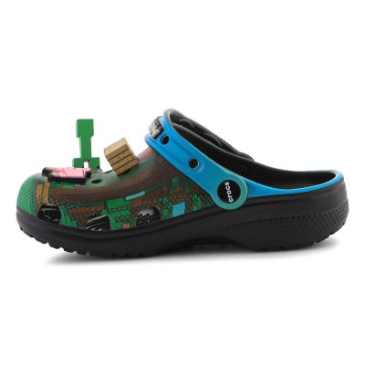 4. Crocs Classic Minecraft Clog Kids Multi Jr 210830-90H Flip-Flops 