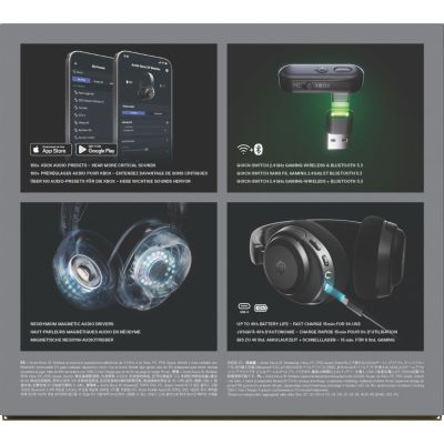 13. Steelseries Arctis Nova 3X Wireless für Xbox-Kopfhörer, Schwarz