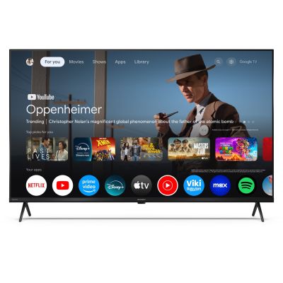 3. QLED-Fernseher 50" SHARP 50HP5265E Smart TV mit Google TV und UHD-Auflösung, Schwarz
