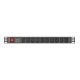 11. Lanberg PDU-10I-0200-IEC-BK Steckdosenleiste (10 Steckdosen nach IEC320-Standard; 10 A; 2 m; schwarz)