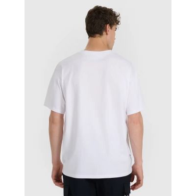 7. Herren-T-Shirt mit Aufdruck, regulär, Größe 4F 4FRAW25TTSHM3259-10S