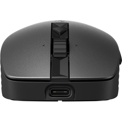 7. HP 710 Wiederaufladbare, geräuscharme Maus, kabellos, mit Batterie, schwarz, 6E6F2AA