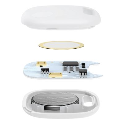 11. Baseus T2 Pro Smart GPS Tracker für Kinderhandtaschenschlüssel weiß (FMTP000002)