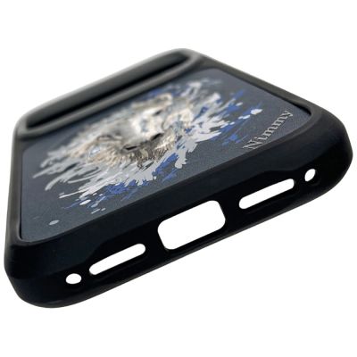 4. Nimmy Koń MagSafe-Hülle für iPhone 17 Pro – Marineblau