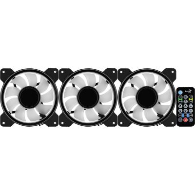 5. Lüfter + Nabe AEROCOOL PGS MIRAGE 12 ARGB PRO (3x120)