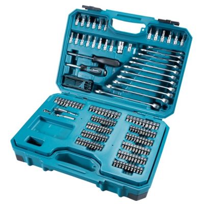 2. Makita E-10883 Schraubenschlüssel- und Werkzeugset 221 Zubehörteile