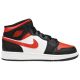 Air Jordan 1 Mid GS Fire Red Basketballschuhe - 554725-079