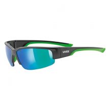 Uvex Sportstyle Sonnenbrilen 215 in schwarz und grün