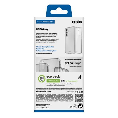 3. SBS Skinny Cover für Samsung Galaxy S25+ - transparent