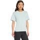 4. adidas Essentials Kleines Logo Baumwolle Hellblau Damen T-Shirt JY4965