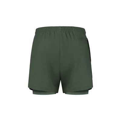 2. Rogelli 2in1 ESSENTIAL Shorts grün 2XL