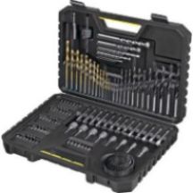 Bohrer-Set im robusten Koffer, 100-teilig, STANLEY