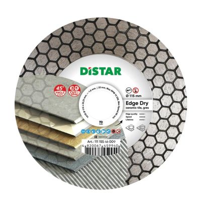 DISTRACT Diamantscheibe EDGE DRY 115 x 1,6 x 25 x 22,23 mm
