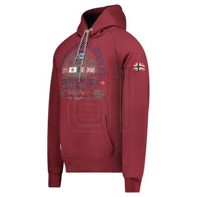 2. Geographical Norway DB 100 M Sweatshirt WZ3006H/GN-Burgund
