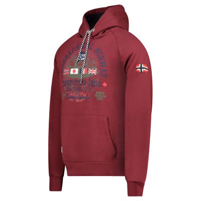 2. Geographical Norway DB 100 M Sweatshirt WZ3006H/GN-Burgund