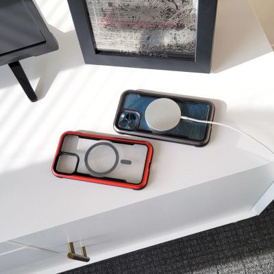 12. Raptic X-Doria Secure Case iPhone 14 mit gepanzerter MagSafe-Hülle grün