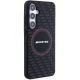 4. AMG Silikon Carbon Pattern MagSafe Hülle für Samsung Galaxy S24+ - schwarz
