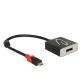 DeLOCK 63312 externe USB-Grafikkarte 4096 x 2160 px Schwarz