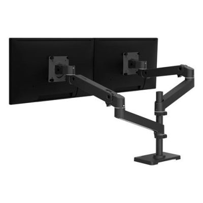 2. Ergotron LX Pro Series 45-690-292 Monitorhalterung/Ständer für 68,6 cm (27") Monitore, Schreibtisch, Schwarz
