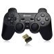 4. VAKOSS DRAHTLOSES USB-GAMEPAD MIT DUAL-SHOCK-FUNKTION, PC/PS3, DIGITAL- UND ANALOGMODUS, GP-4705BK SCHWARZ