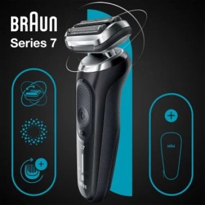 3. Braun Series 7 71-N1000s Folienrasierer Schwarz