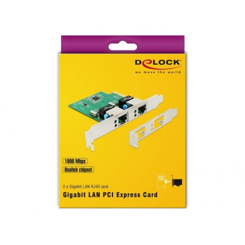3. DeLOCK 89999 Netzwerkkarte Internes WLAN 1000 Mbit/s