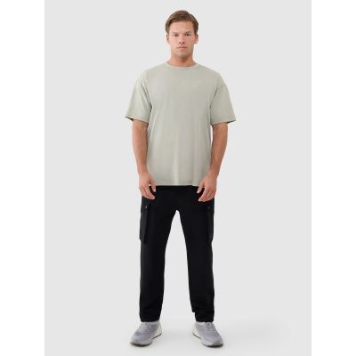 7. Herren Oversize T-Shirt uni 4F 4FWSS25TTSHM1961-44S