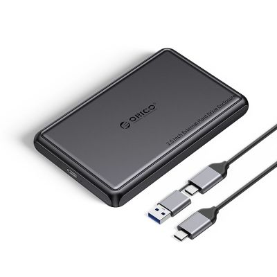 Orico DDL25-C3 2,5" HDD/SSD USB-C 5Gb/s Festplattenlaufwerk - Schwarz