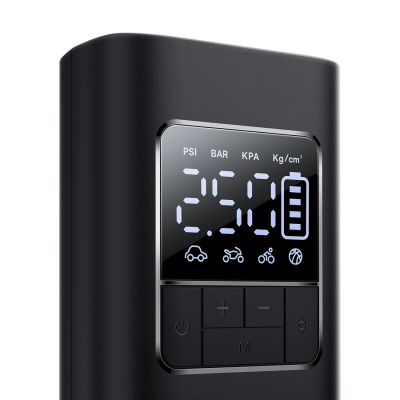 4. Baseus SuperMini Pro Akku-Kompressor mit Display – Schwarz