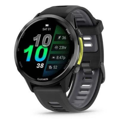 Garmin Forerunner 970 3,56 cm (1,4") AMOLED Digital 454 x 454 px Touchscreen Schwarz, Gelb WLAN GPS
