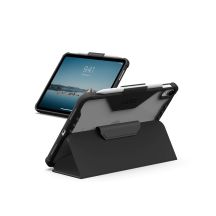 UAG Plyo LT - Schutzhülle mit Halterung für Apple Pencil für iPad 10,9" 10. Generation / 11" (A16), Bulk-Version (Black-Ice)