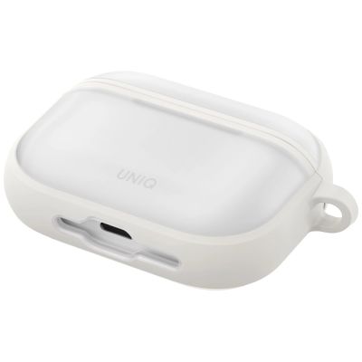 4. Uniq Veren Hülle für AirPods Pro 3 – Weiß
