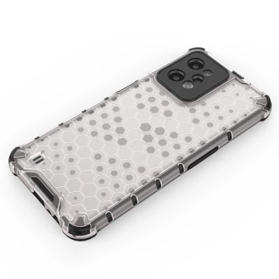 4. Gepanzerte Wabenhülle mit Gelrahmen Realme C31 transparent
