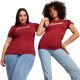 6. Puma ESS+Script Damen T-Shirt rot 679315 13