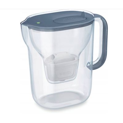 10. Brita Essential XL Wasserkanister + 3 Filterkartuschen, dunkelblau