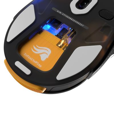 13. Glorious Gaming Modell O3 Kabellose Maus für Rechtshänder, RF-Funk, optisch, 30000 DPI