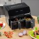 18. ZELMER ZAF900 Heißluftfritteuse 5,5 l Dual mit Doppelkorb