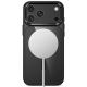4. Tech-Protect Magmat Magsafe CC Hülle für iPhone 17 Pro / 18 Pro – Transparent Schwarz