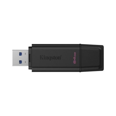 3. KINGSTON 64 GB Tragbarer USB 3.2 Gen 1 DataTraveler Exodia Schwarz
