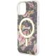 6. Guess GUHMP14MHCFWSK iPhone 14 Plus 6,7" schwarz/schwarz Hardcase Flower MagSafe