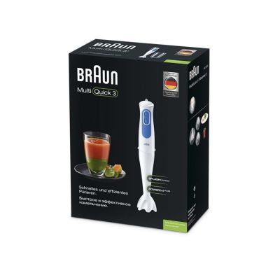 5. Braun MQ 3000 Smoothie 0,6 l Stabmixer 700 W Blau, Weiß