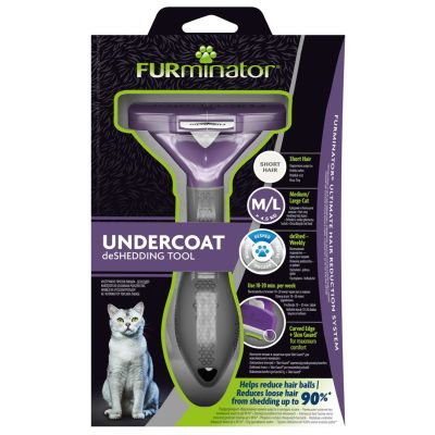 2. FURminator – Furminator für kurzhaarige Katzen – M/L