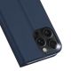 4. Dux Ducis Skin Pro Hülle für iPhone 16 Pro Max mit Klappe und Kartenfach – Blau