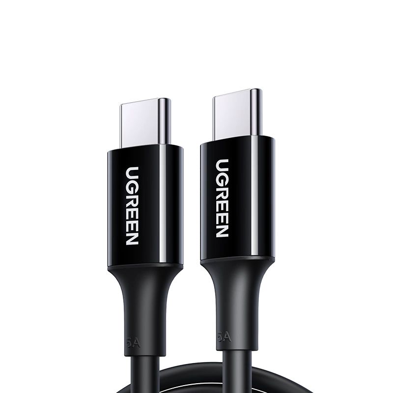 Ugreen US300 USB-C / USB-C-Kabel 480 Mbit/s 5 A 1 m – Schwarz